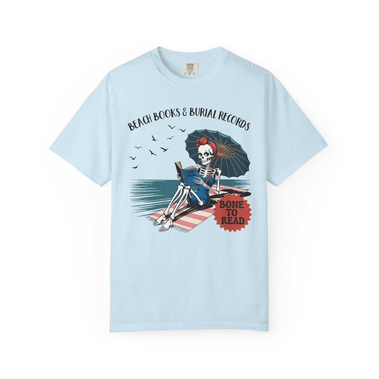Beach Books & Burial Records T-Shirt