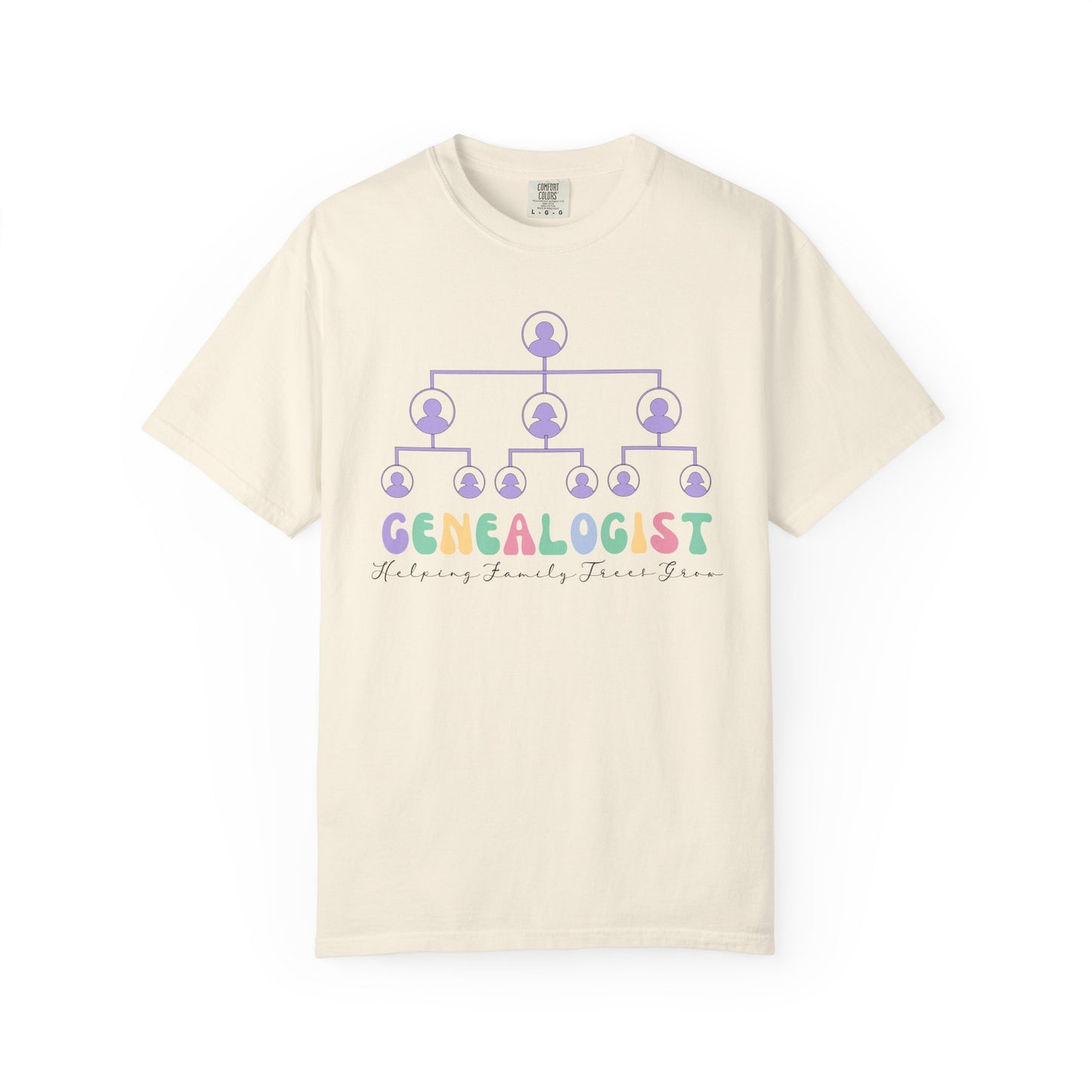 Genealogist Helping Family Trees Grow T-Shirt