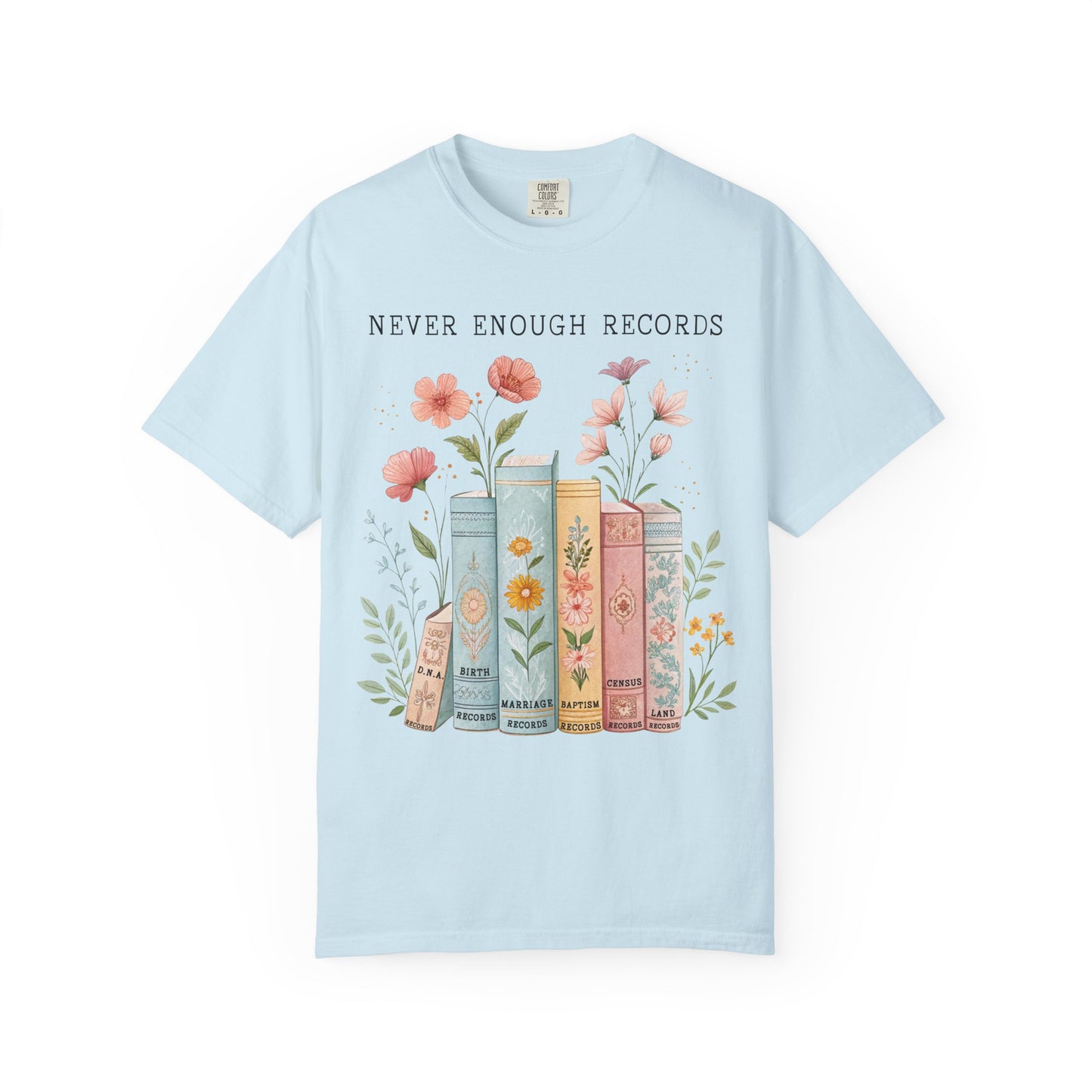 Never Enough Records Genealogy T-Shirt