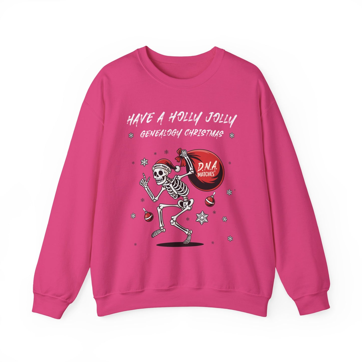 Holly Jolly Genealogy Christmas Sweatshirt
