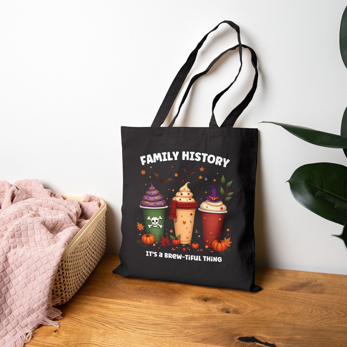 Family History Pumpkin Spice Tote Bag