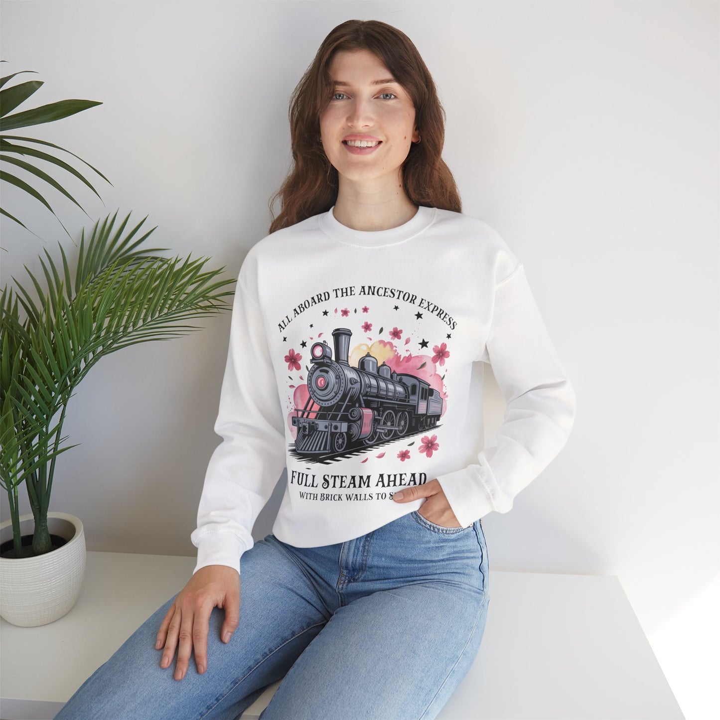 Funny Ancestor Train Express Sweatshirt
