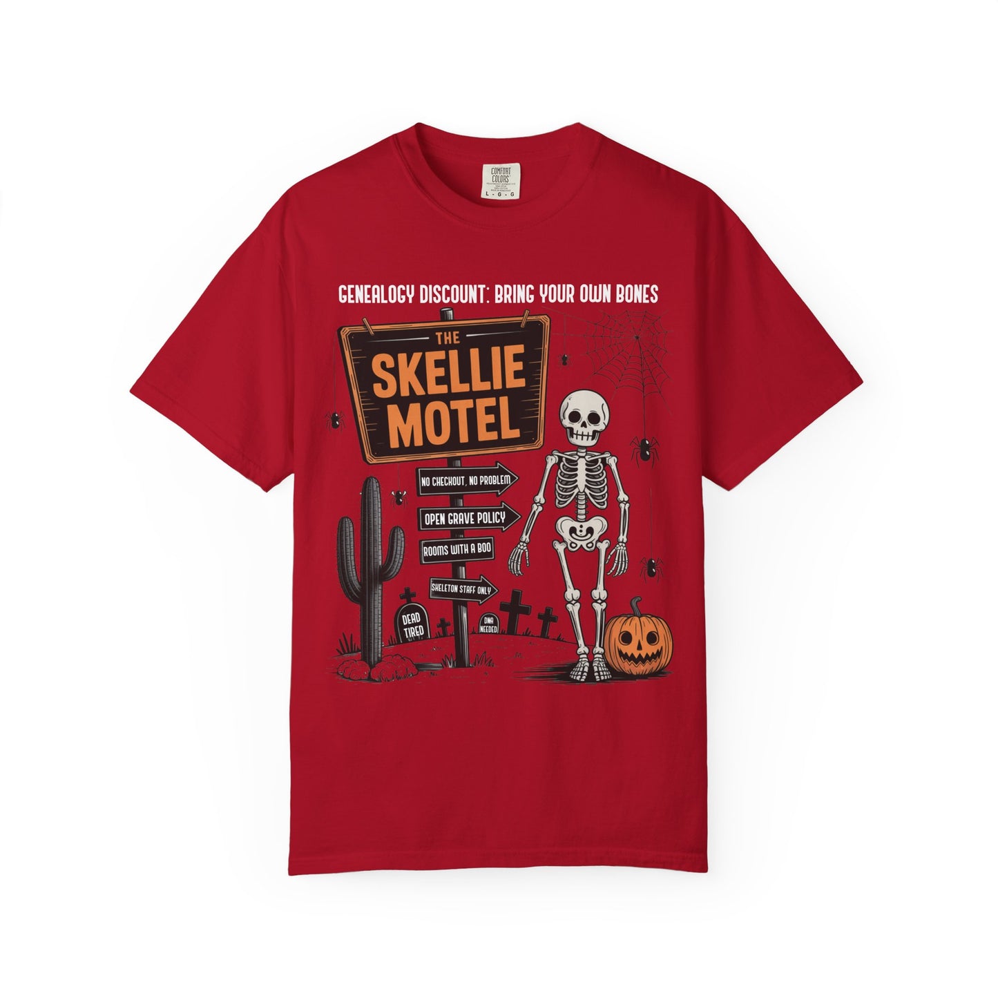 Skellie Motel Halloween Shirt