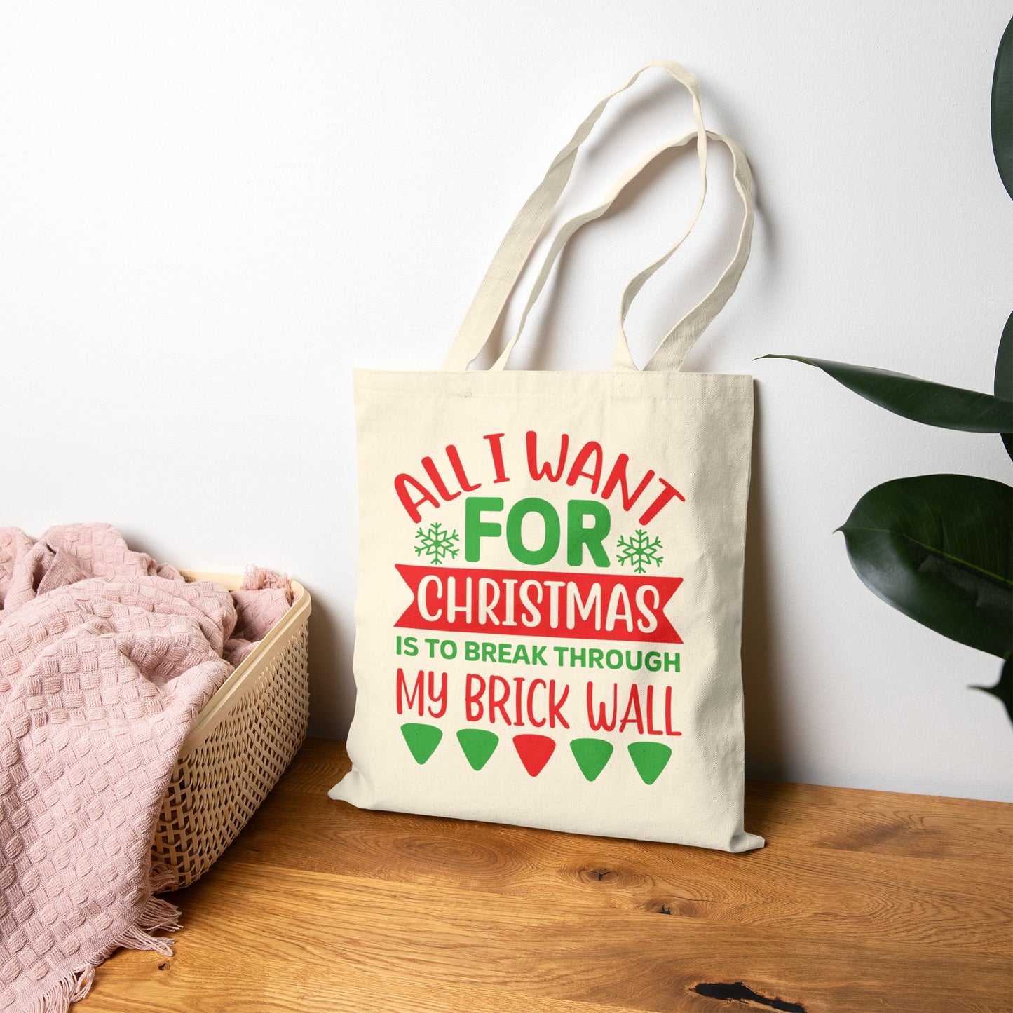 All I want for Christmas Tote Bag