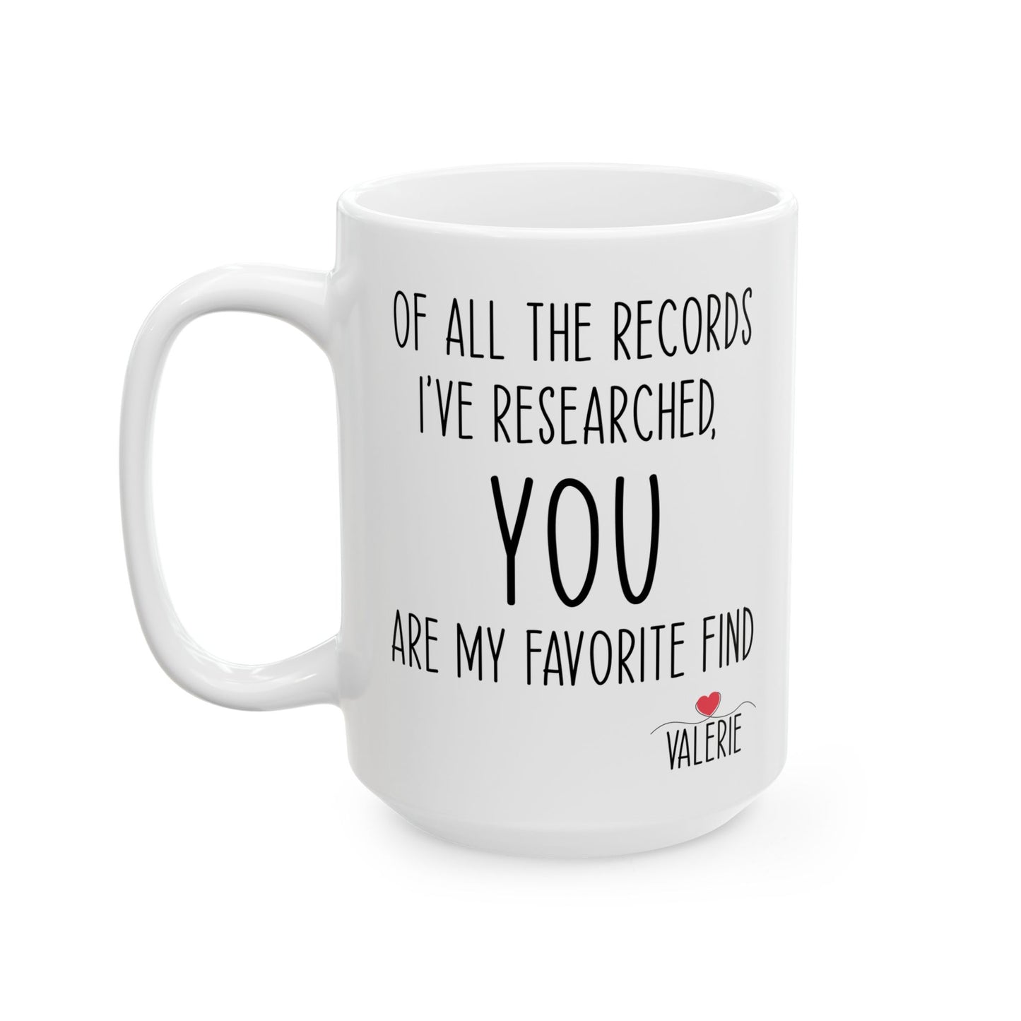 You Are My Favorite Find Personalized Mug