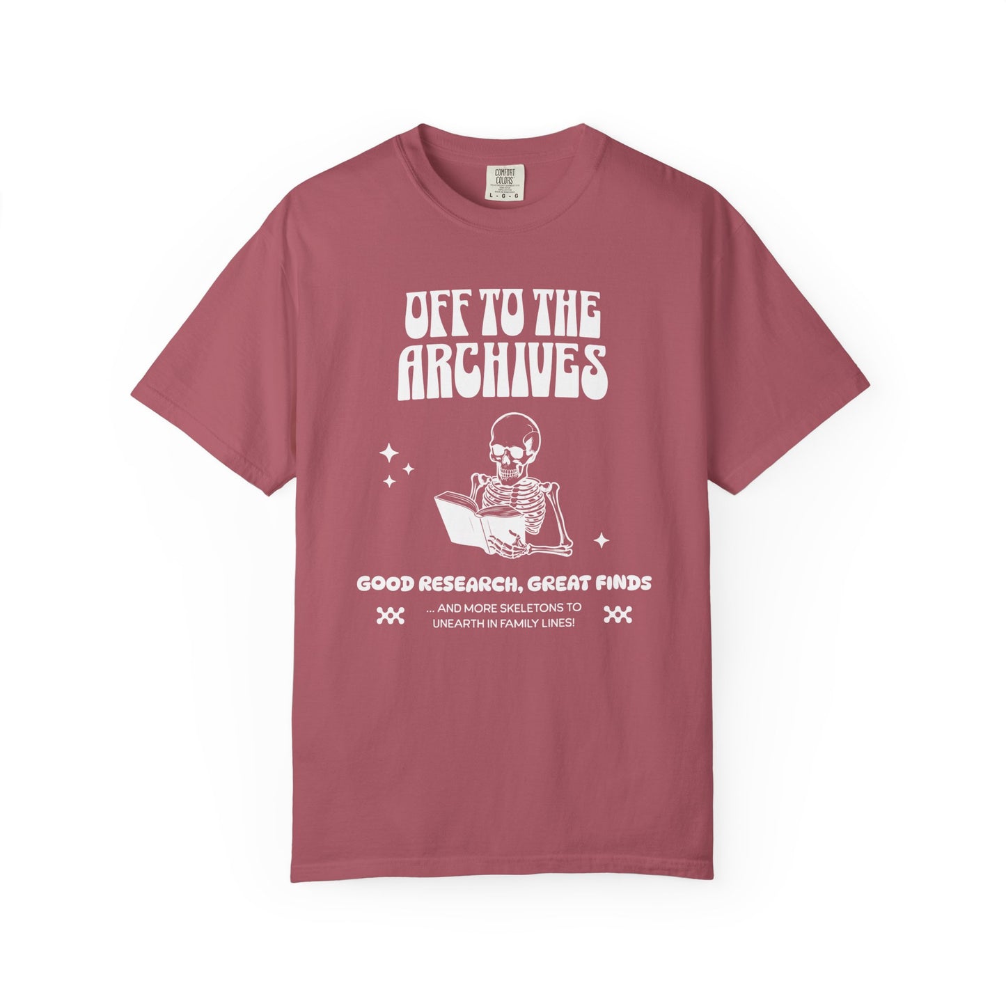 Funny Skeleton Shirt Gift for Family Historian