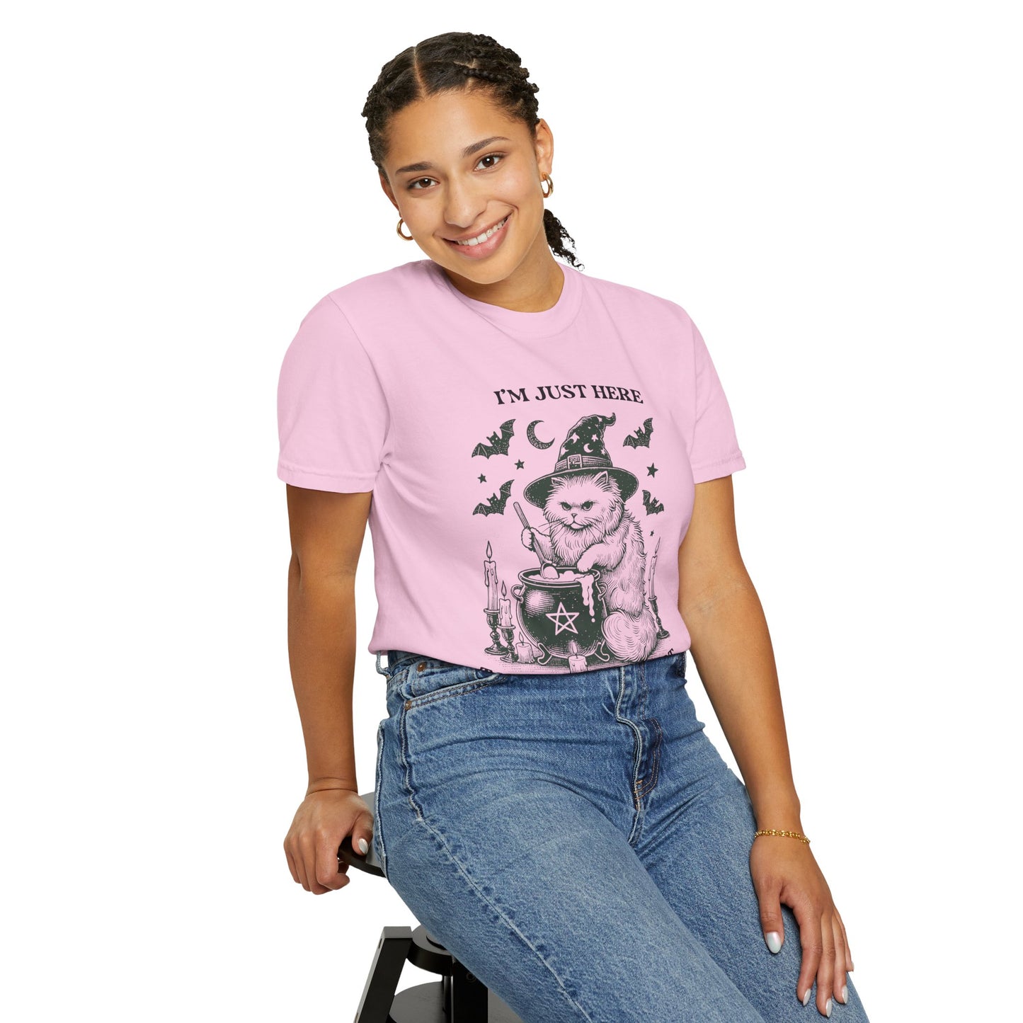 I'm just Here to Stir the Family Pot Halloween Shirt