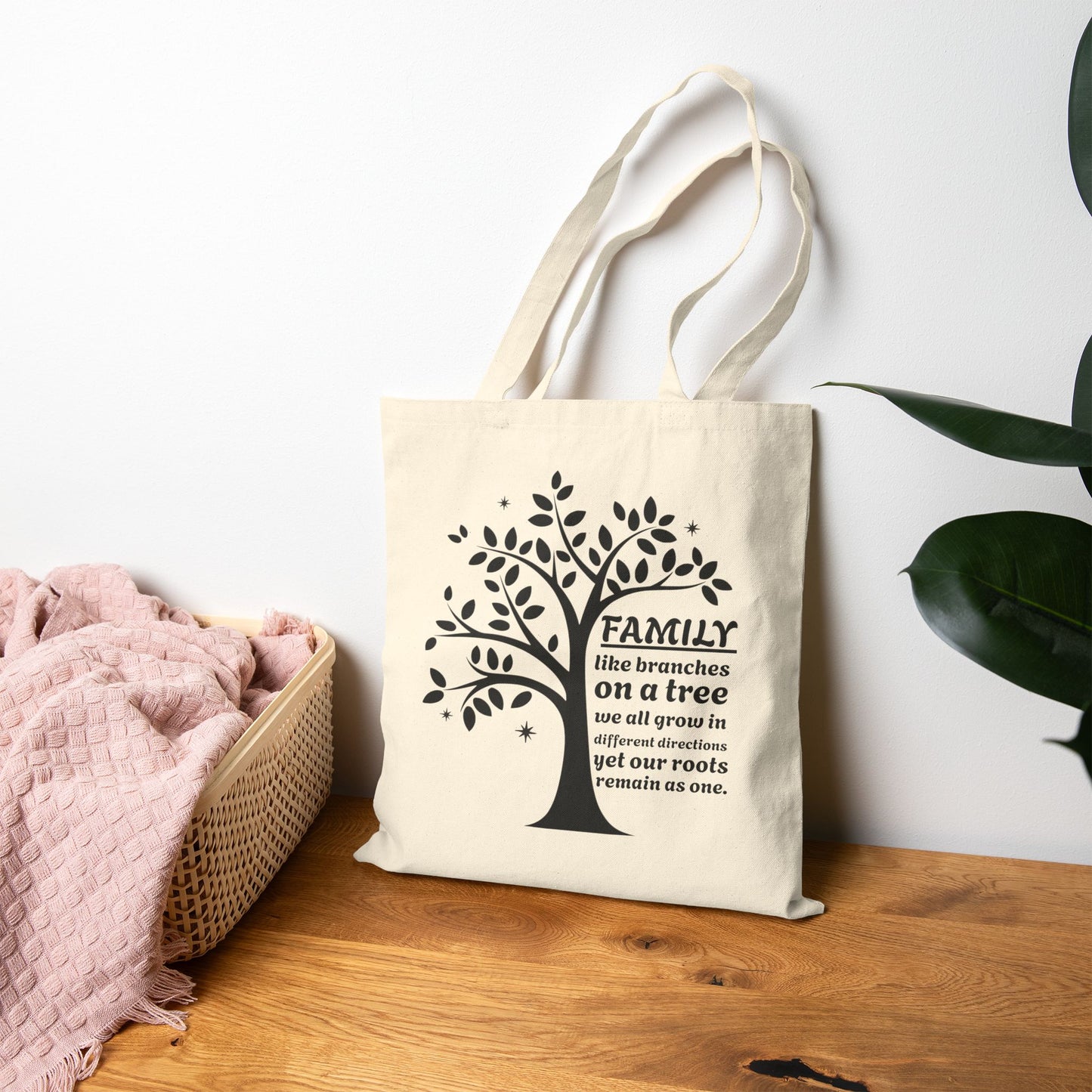 Family Branches Tote Bag