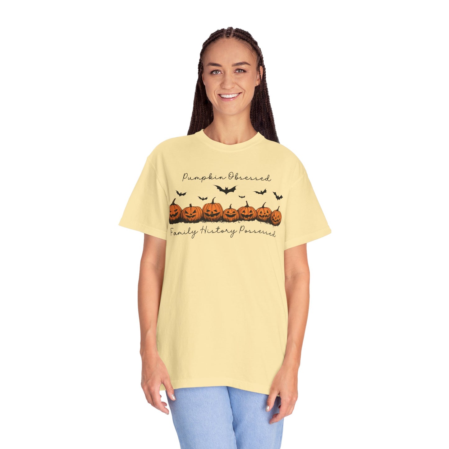 Pumpkin Obsessed Family History Possessed T-Shirt