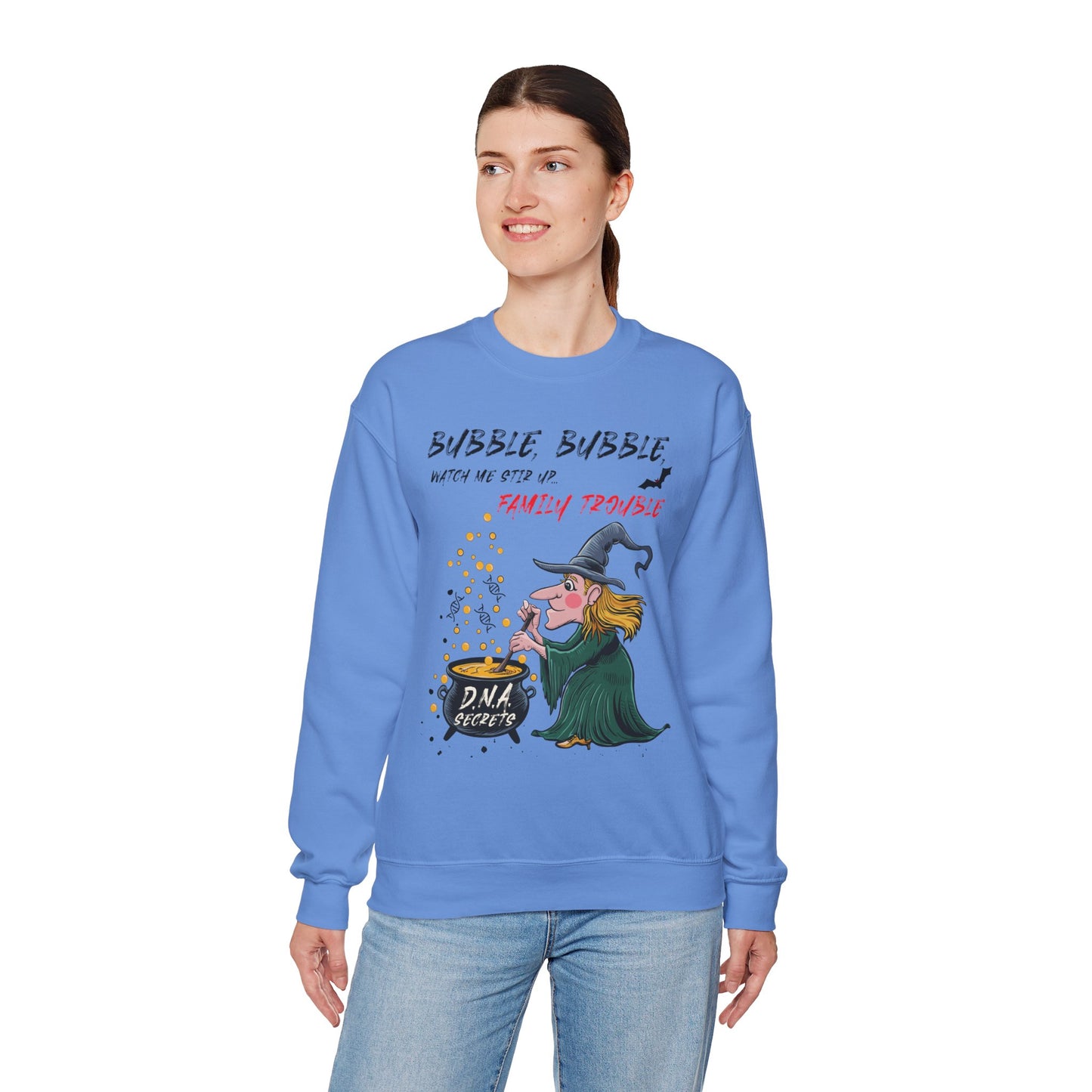 Cozy Witchy Genealogy Sweatshirt