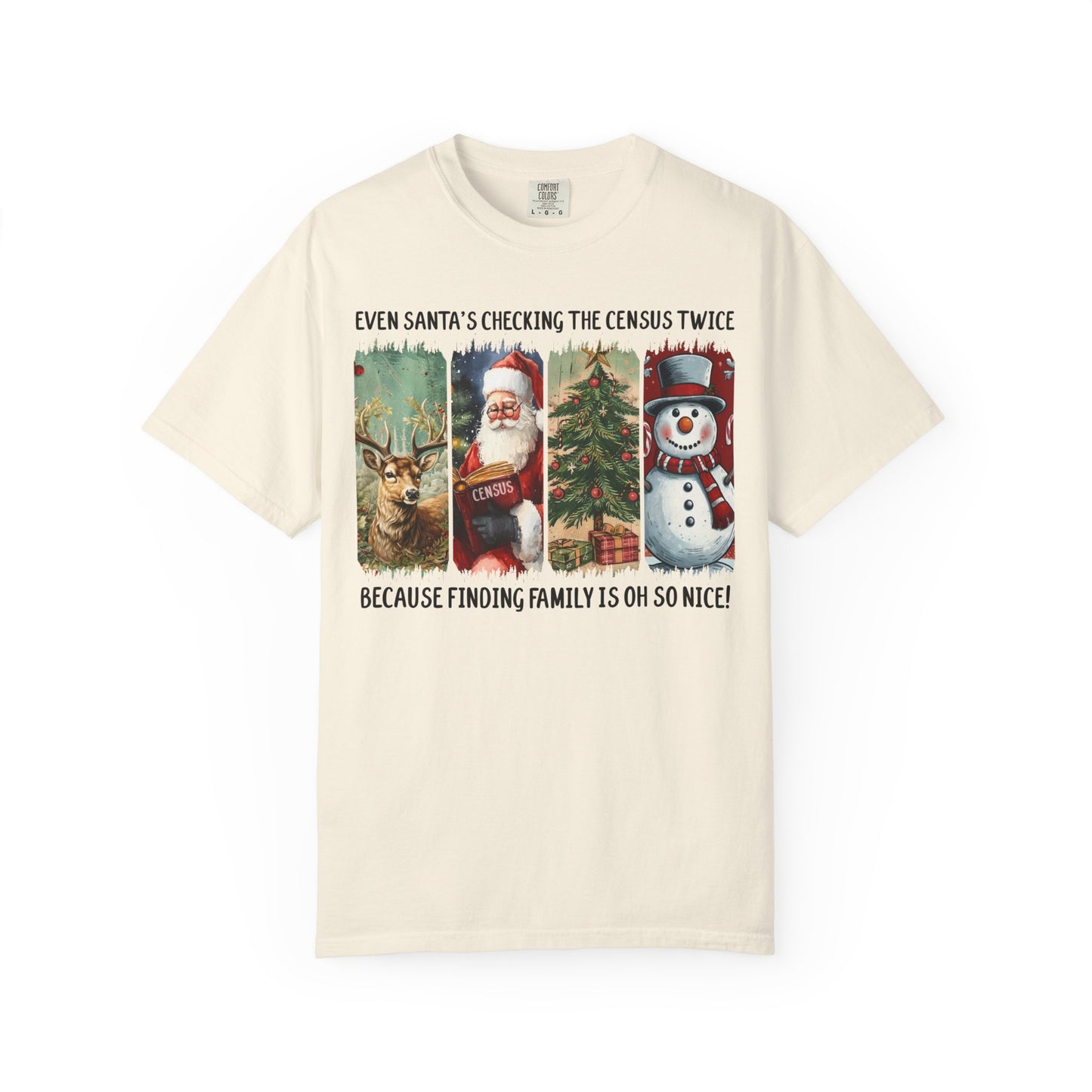 Santas Checking the Census Twice Shirt