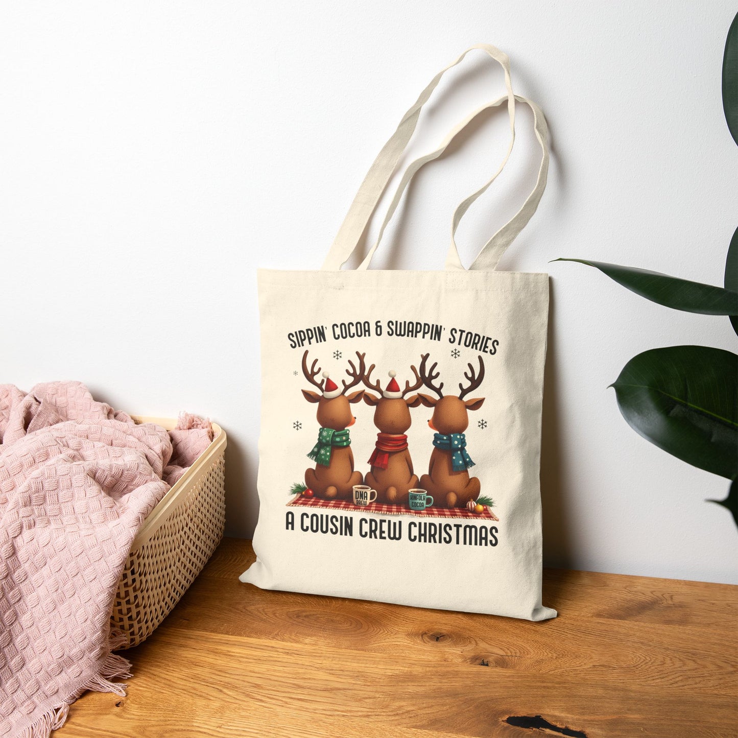 Cousin Crew Christmas Tote Bag