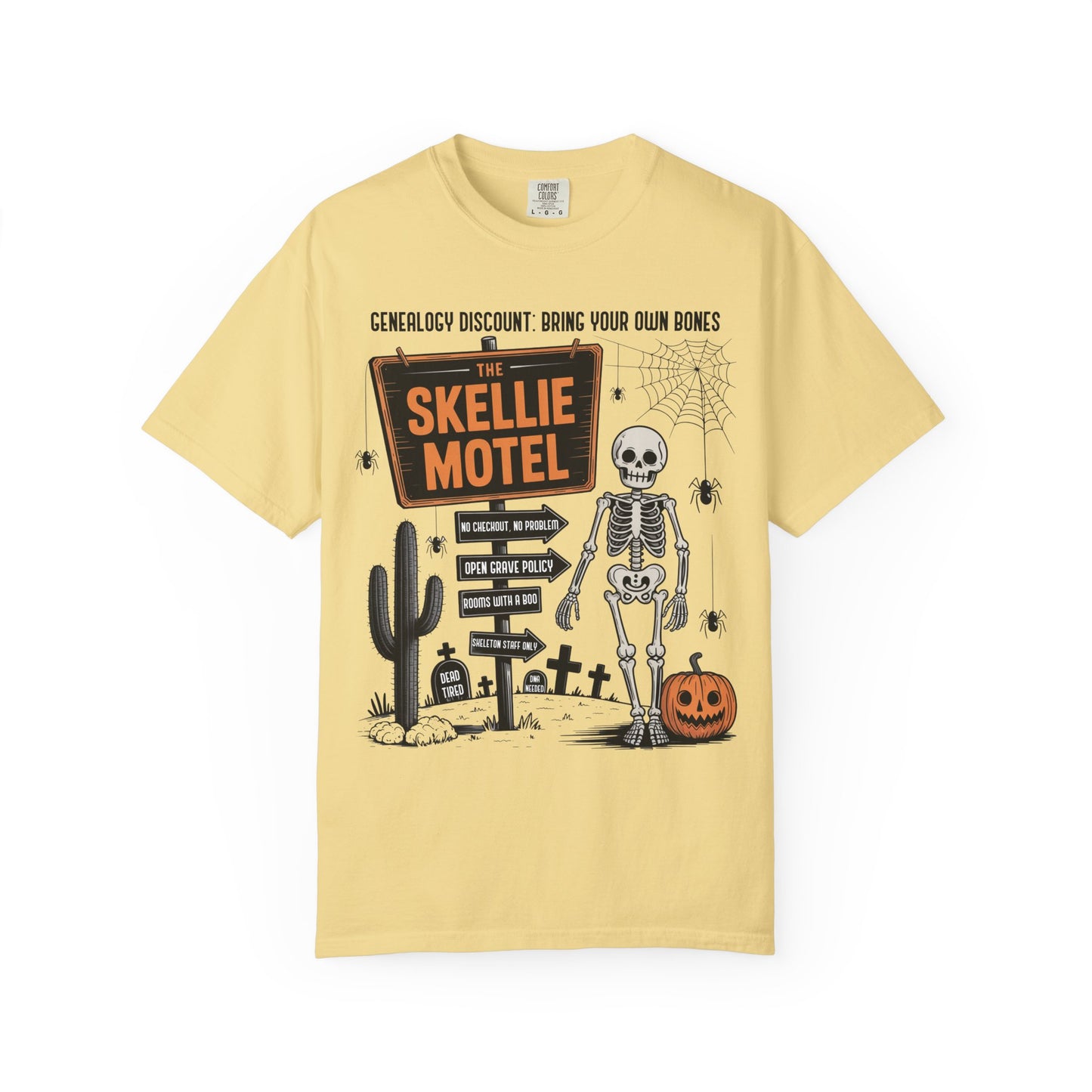 Skellie Motel Halloween Shirt