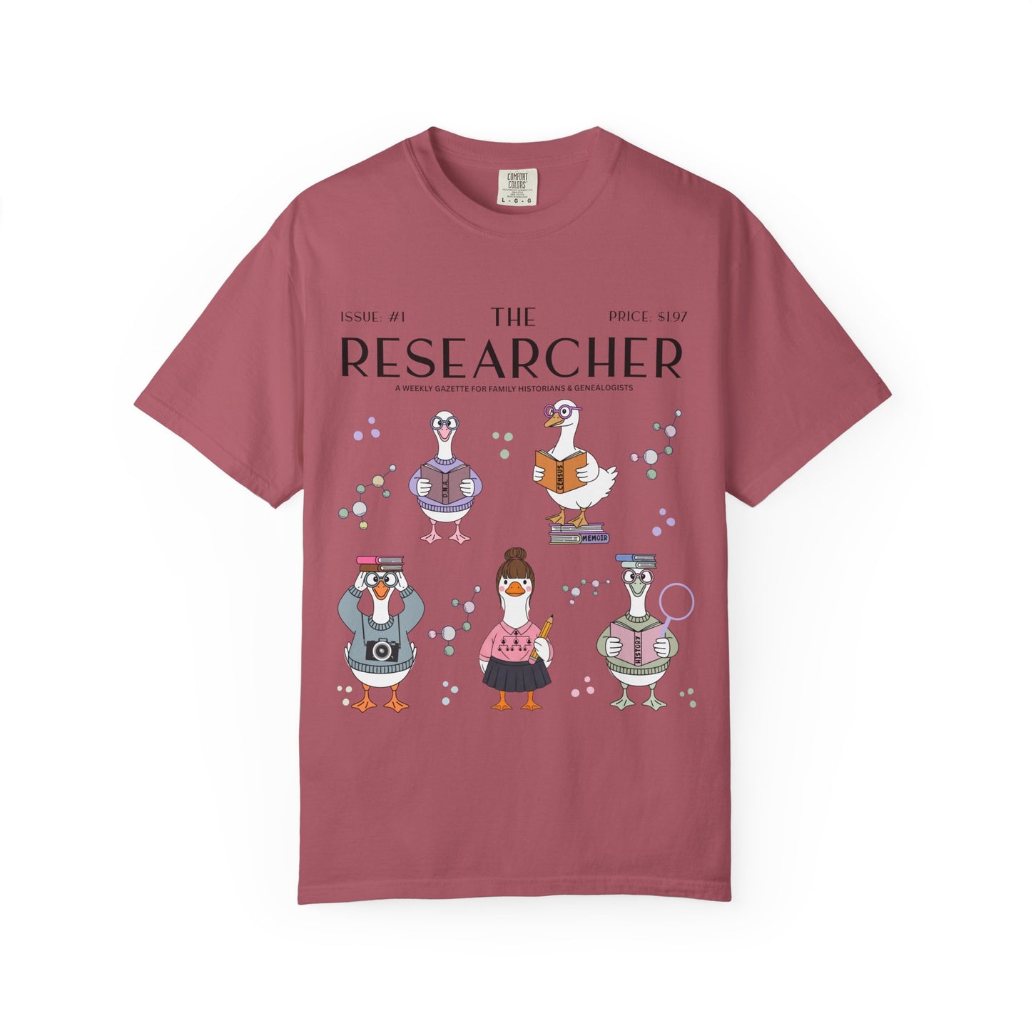 The DNA Researcher Goose Genealogy Shirt