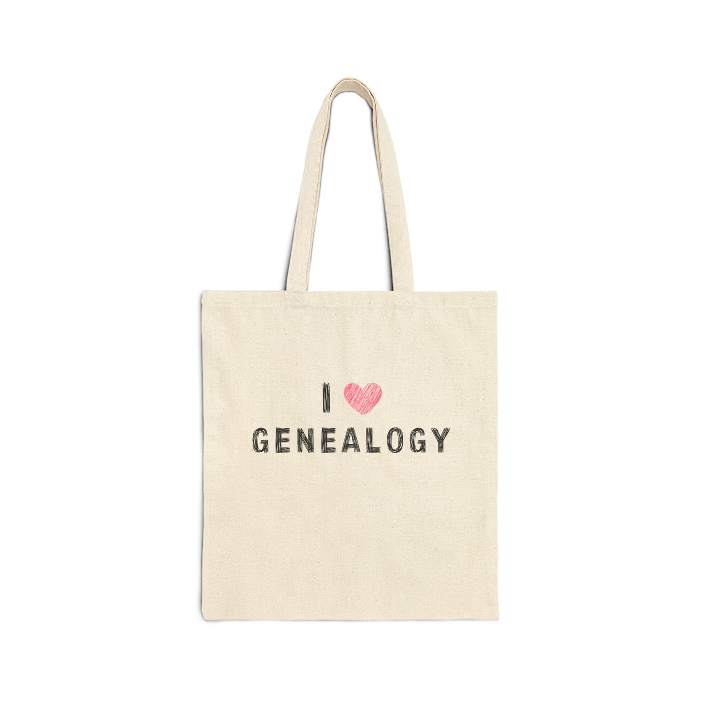 I HEART Genealogy Research Tote Bag
