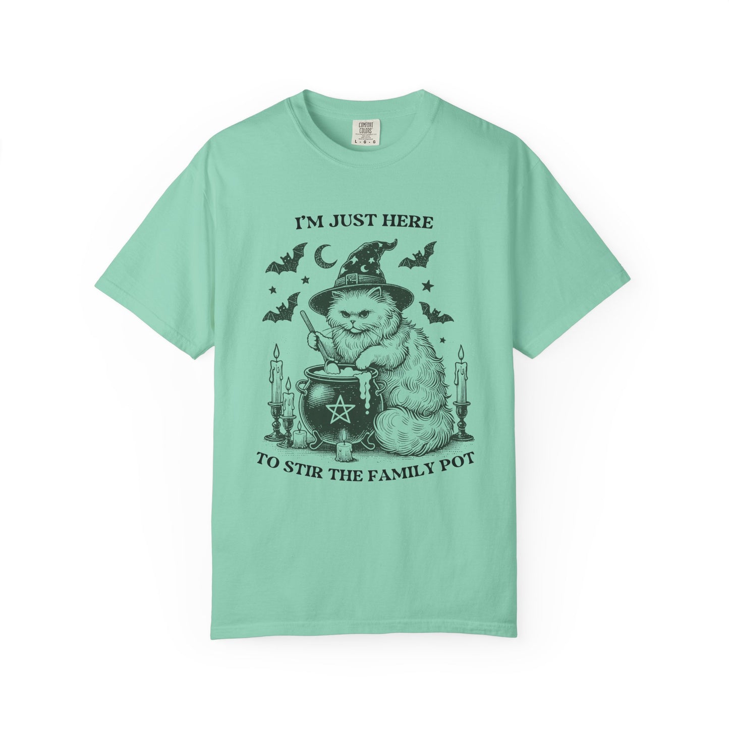 I'm just Here to Stir the Family Pot Halloween Shirt