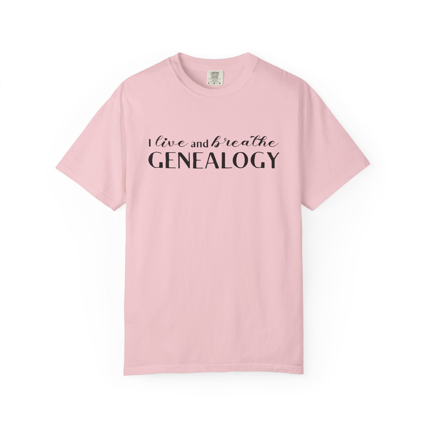 I Live and Breathe Genealogy Shirt