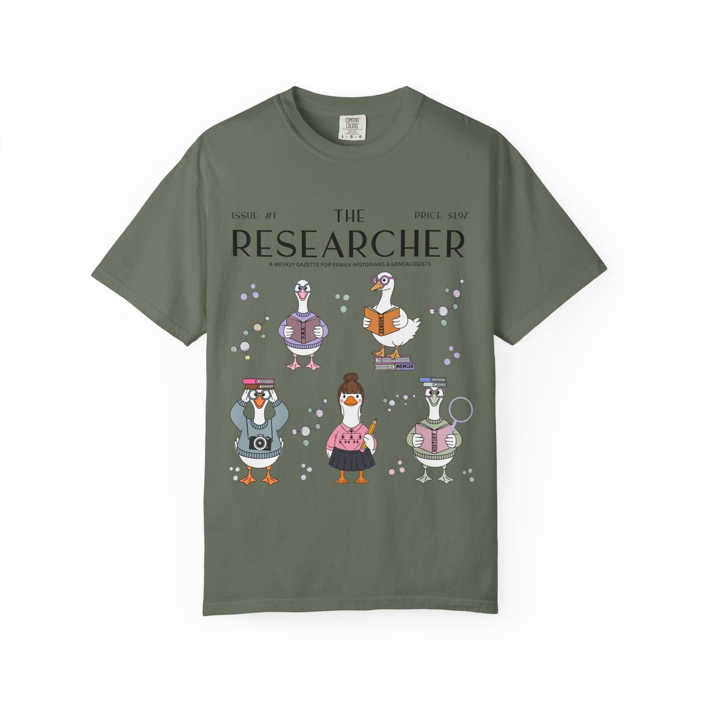 The DNA Researcher Goose Genealogy Shirt
