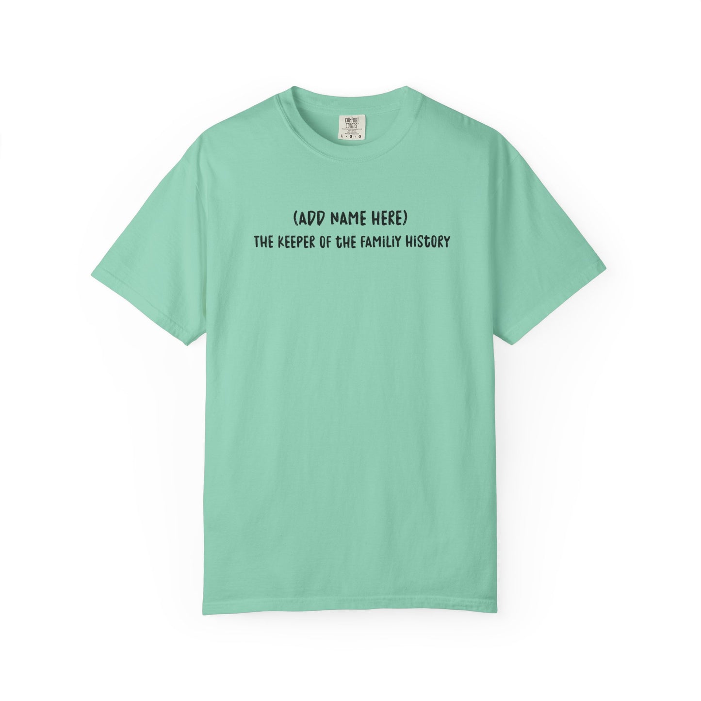 Custom Genealogy T-Shirt