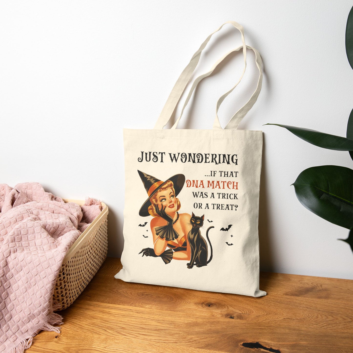 Halloween DNA Tote Bag
