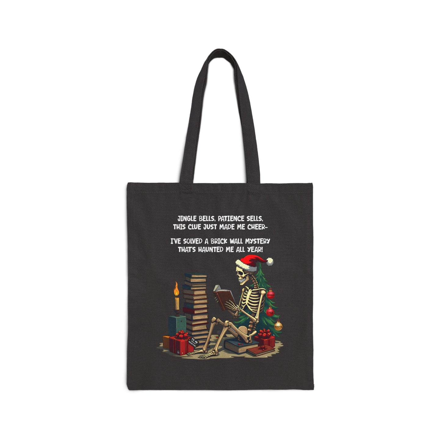 Genealogy Christmas Tote Bag