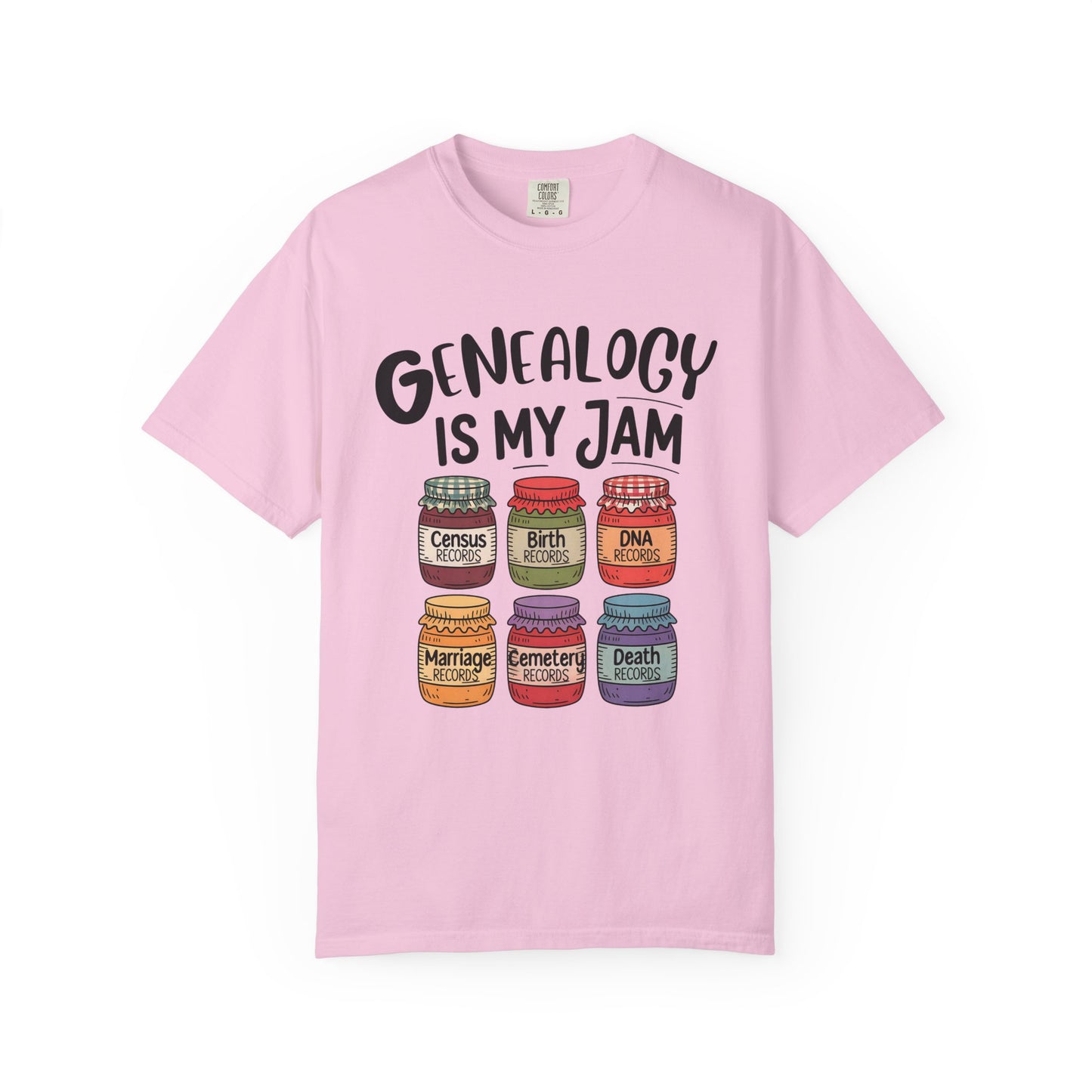 Genealogy is My Jam Family History Tee
