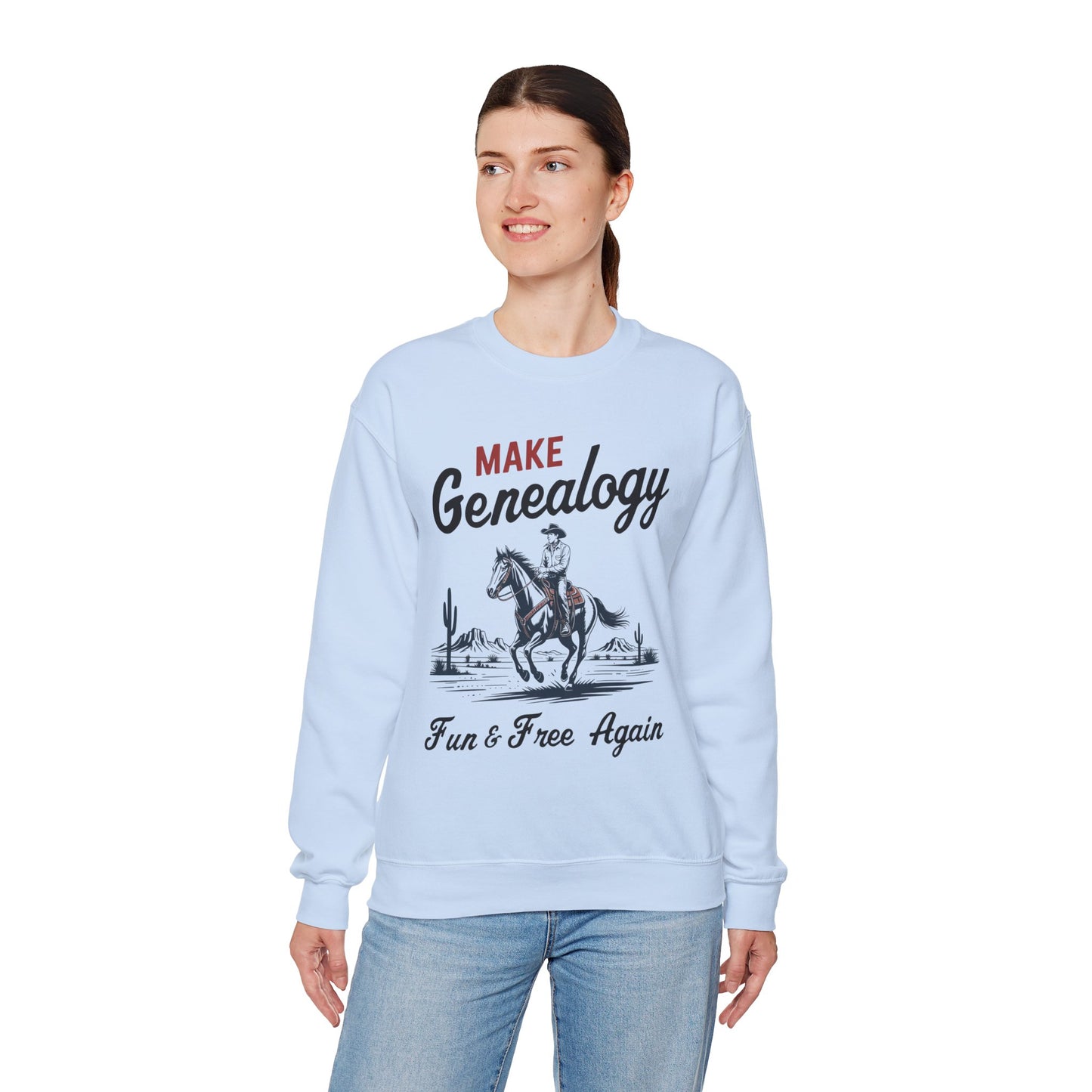 Make Genealogy Fun & Free Again Sweatshirt