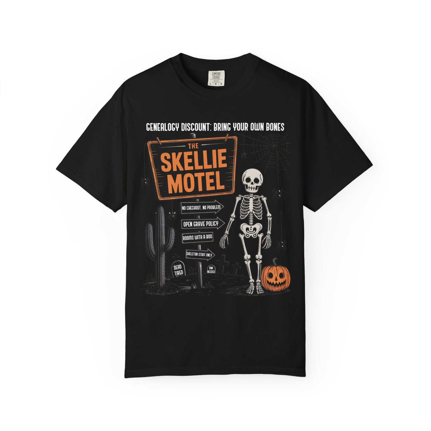 Skellie Motel Halloween Shirt
