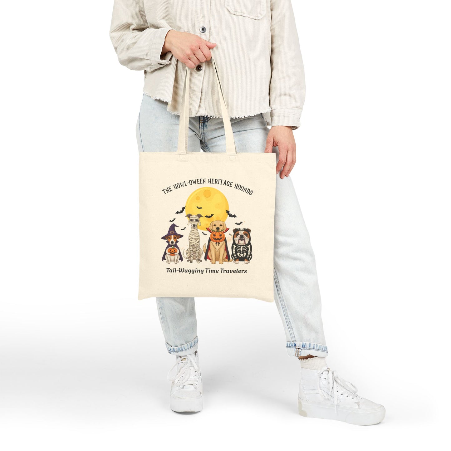 Howl-Oween Heritage Hounds Tote Bag