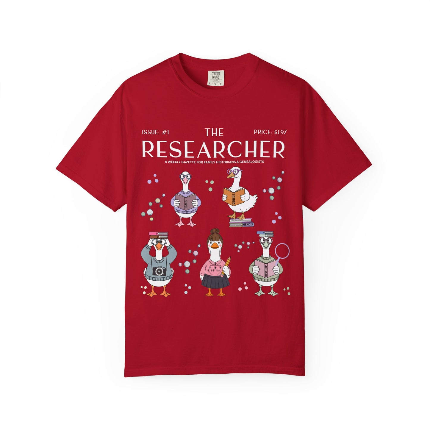 The DNA Researcher Goose Genealogy Shirt