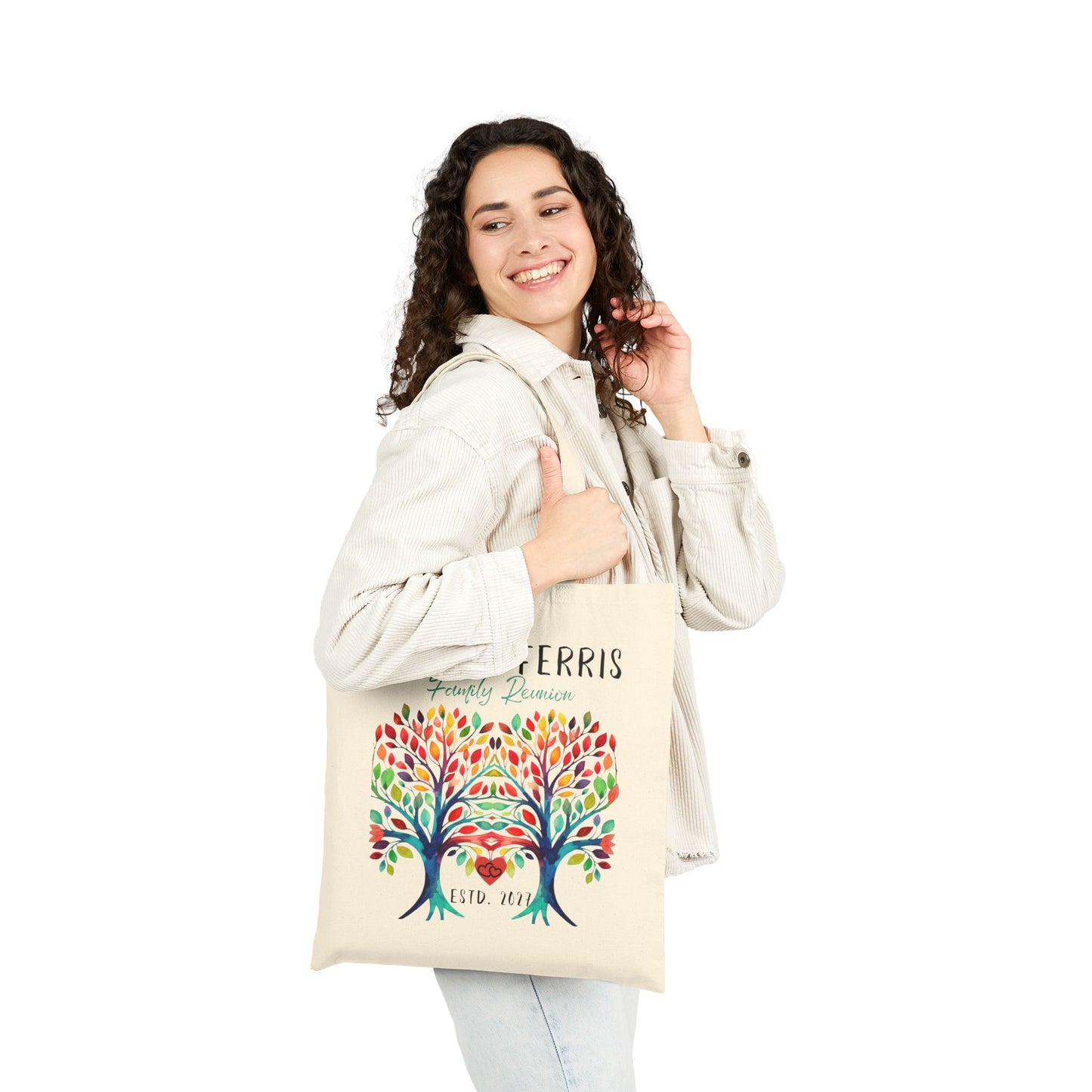 Personalized Family Reunion Tote Bag