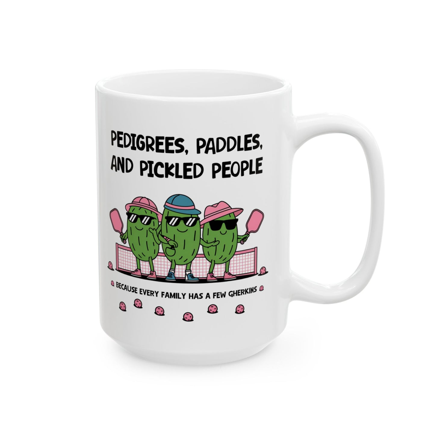 Funny Genealogy Pickleball Mug