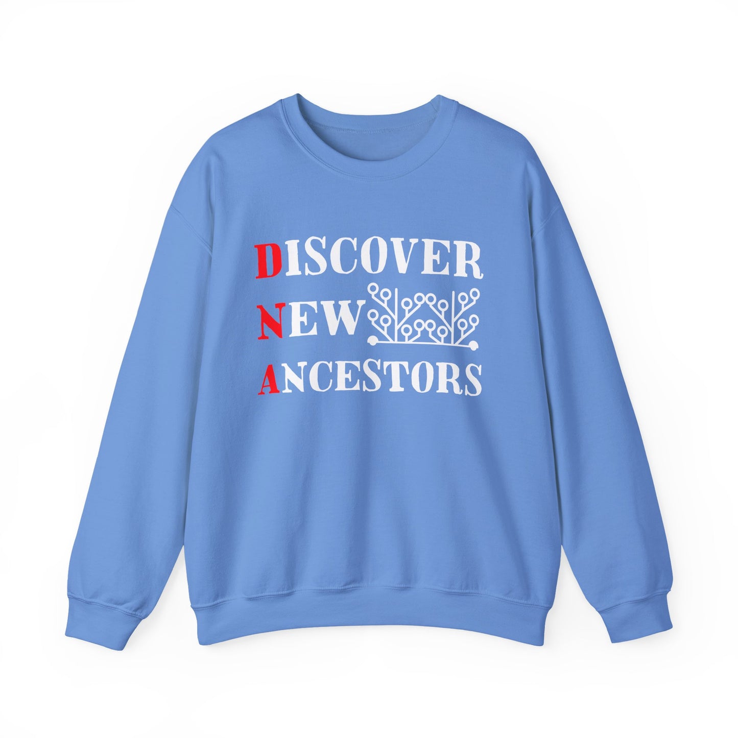 DNA - Discover New Ancestors Sweatshirt for Genealogy Fans