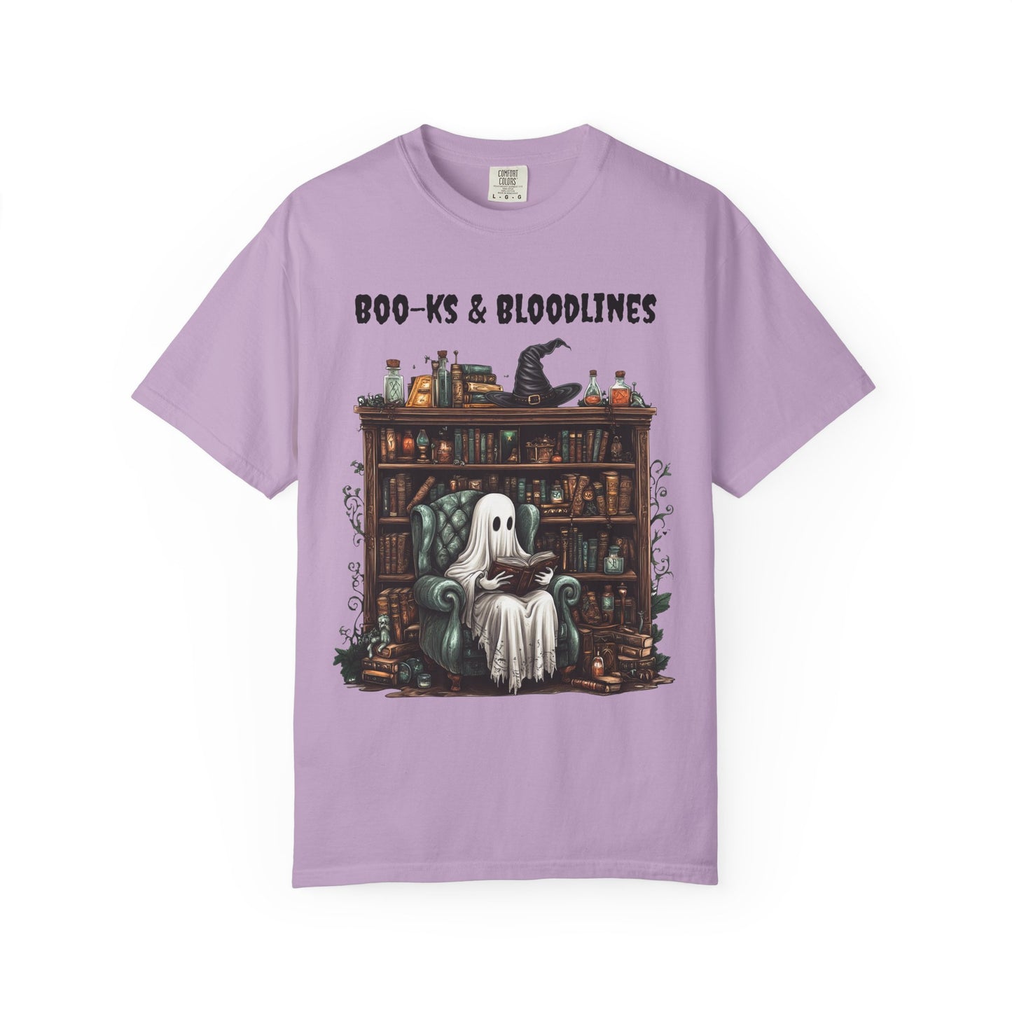 BOO-KS and Bloodlines Funny Genealogy T-Shirt