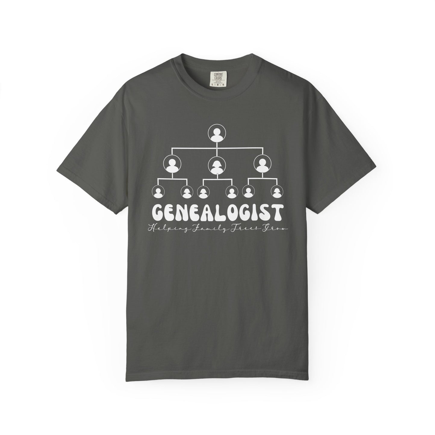 Genealogist Helping Family Trees Grow T-Shirt