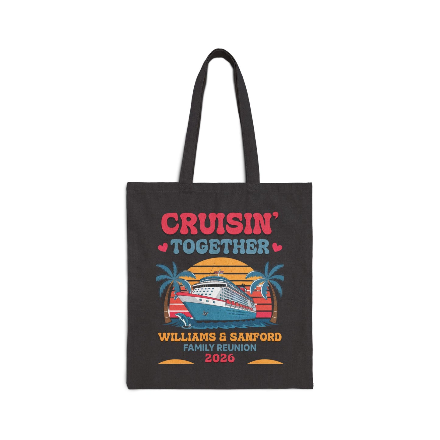 Cruisin Together Family Reunion Tote Bag