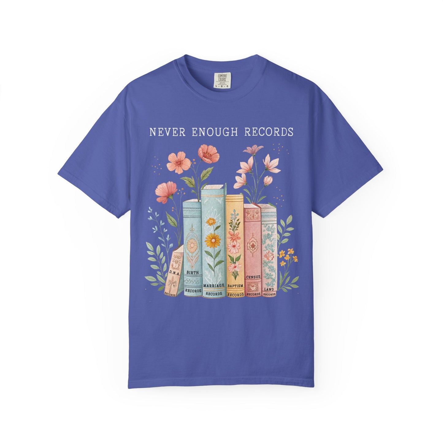 Never Enough Records Genealogy T-Shirt