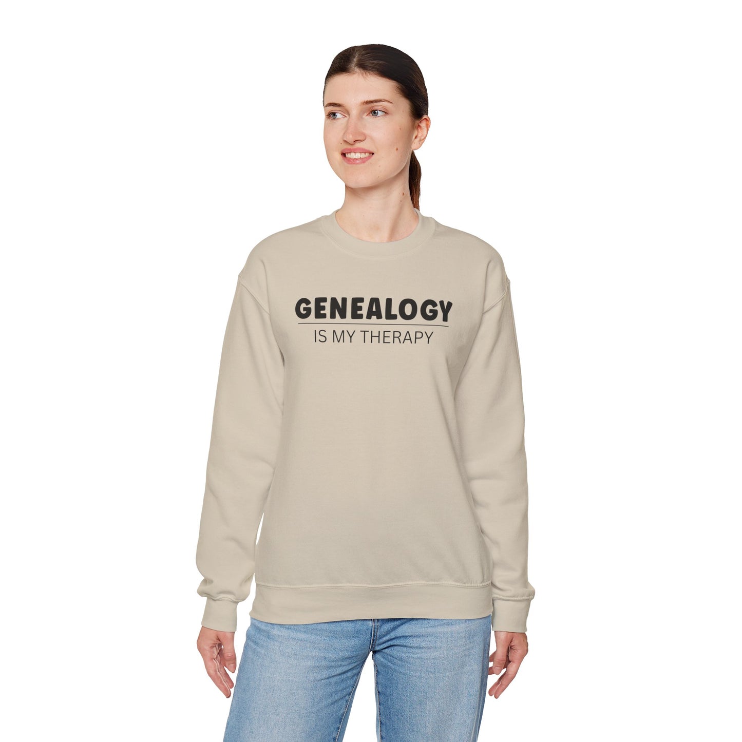 Genealogy Is My Therapy Sweatshirt