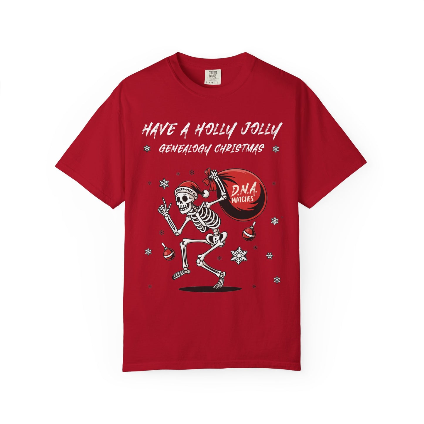 Have a Holly Jolly Genealogy Christmas T-Shirt