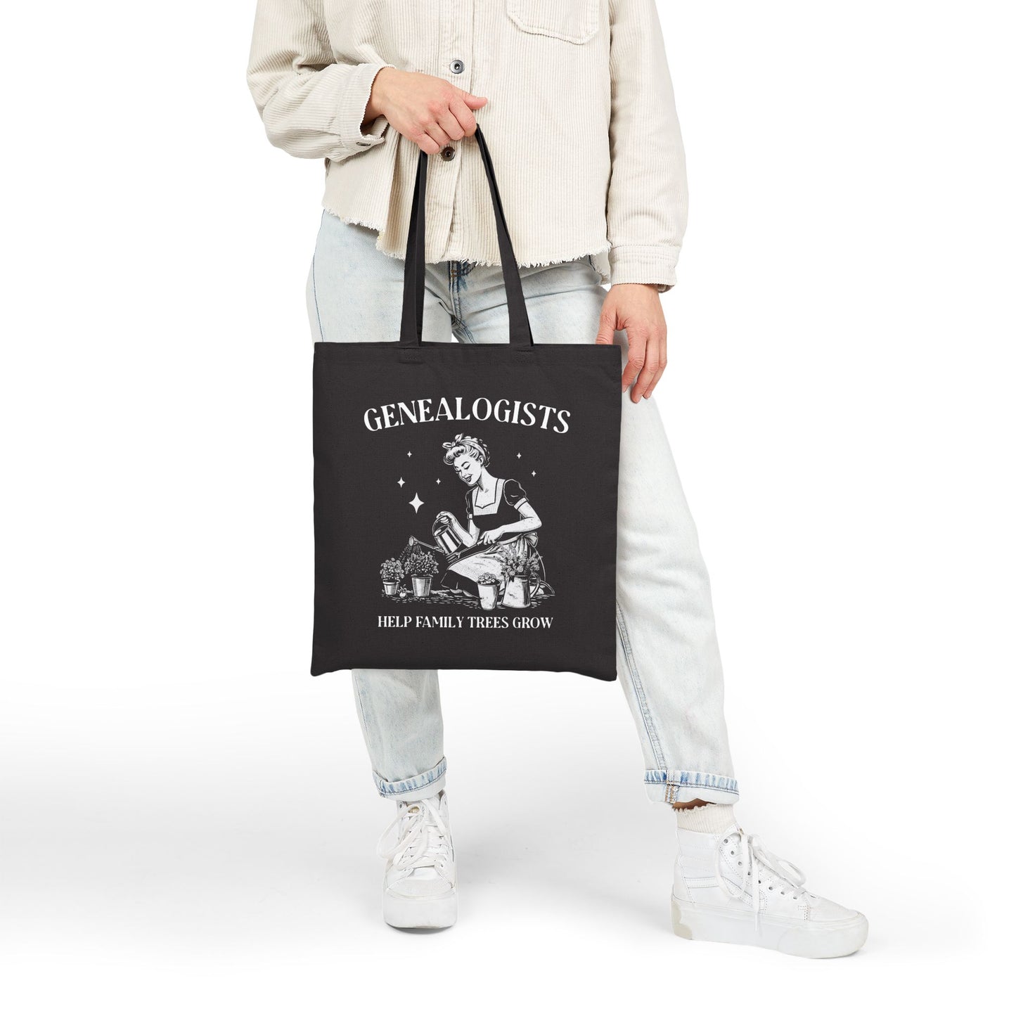 Genealogists Help Family Trees Grow Tote Bag