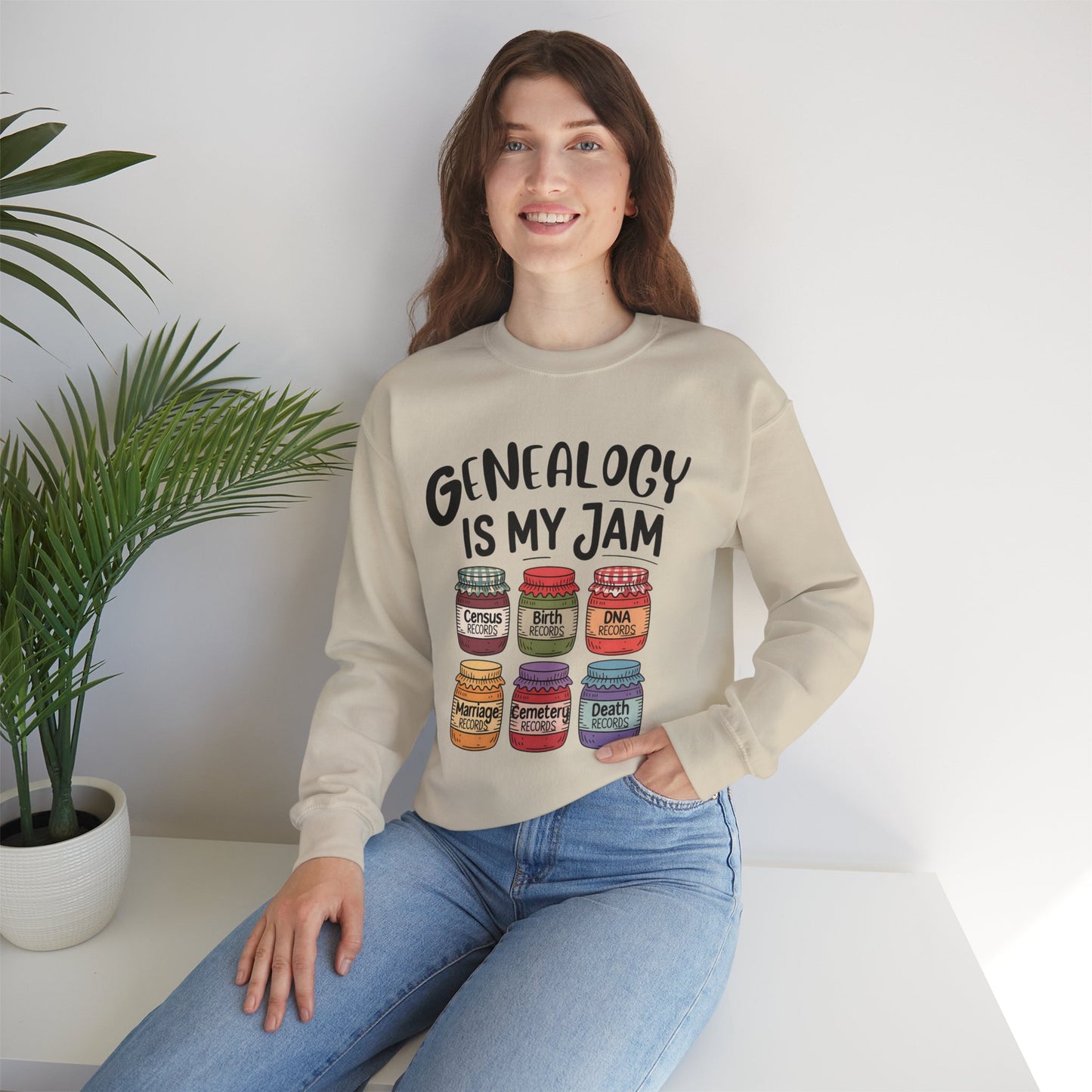 Genealogy is my Jam Sweatshirt
