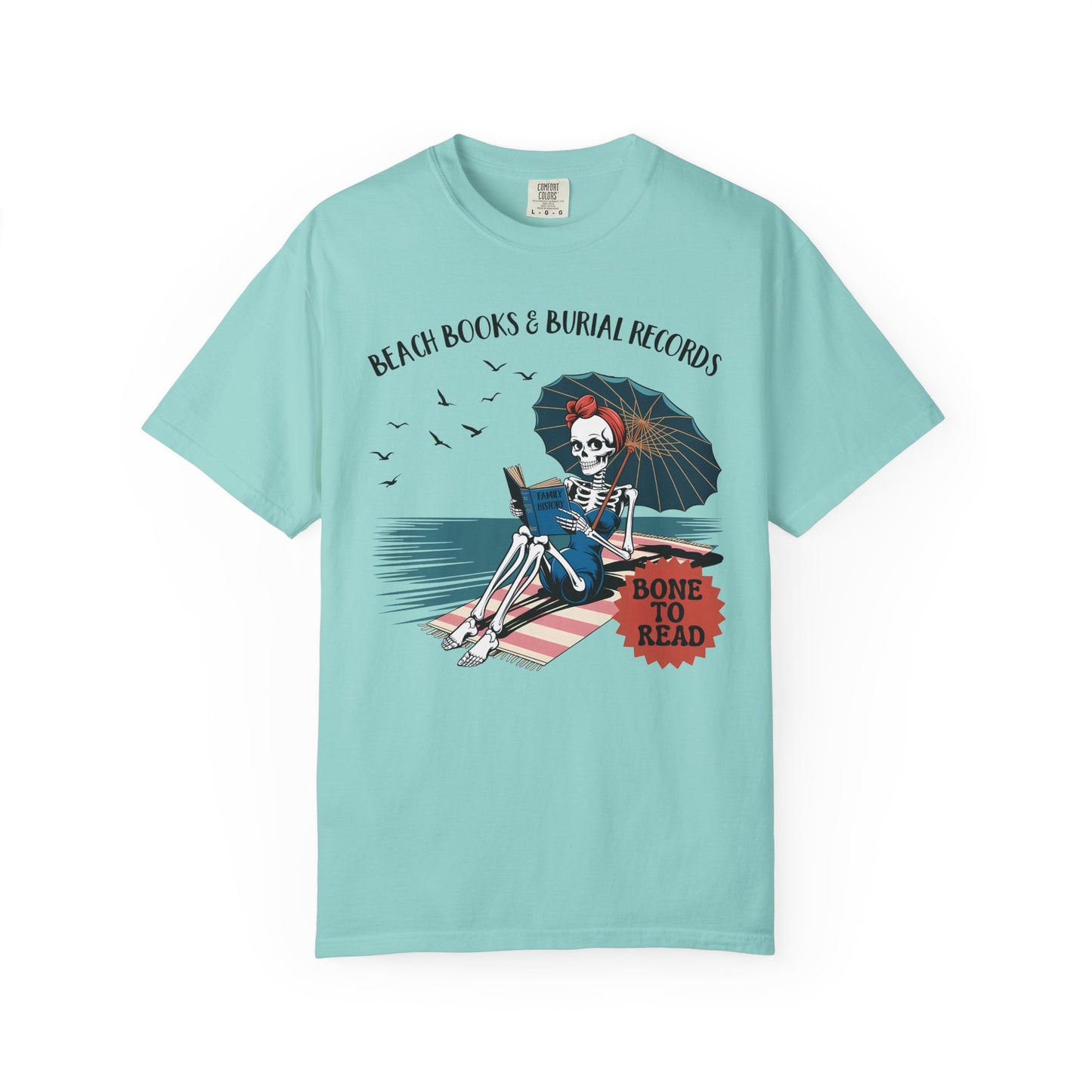 Beach Books & Burial Records T-Shirt