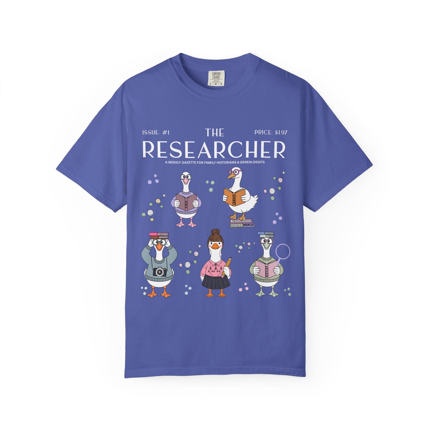 The DNA Researcher Goose Genealogy Shirt