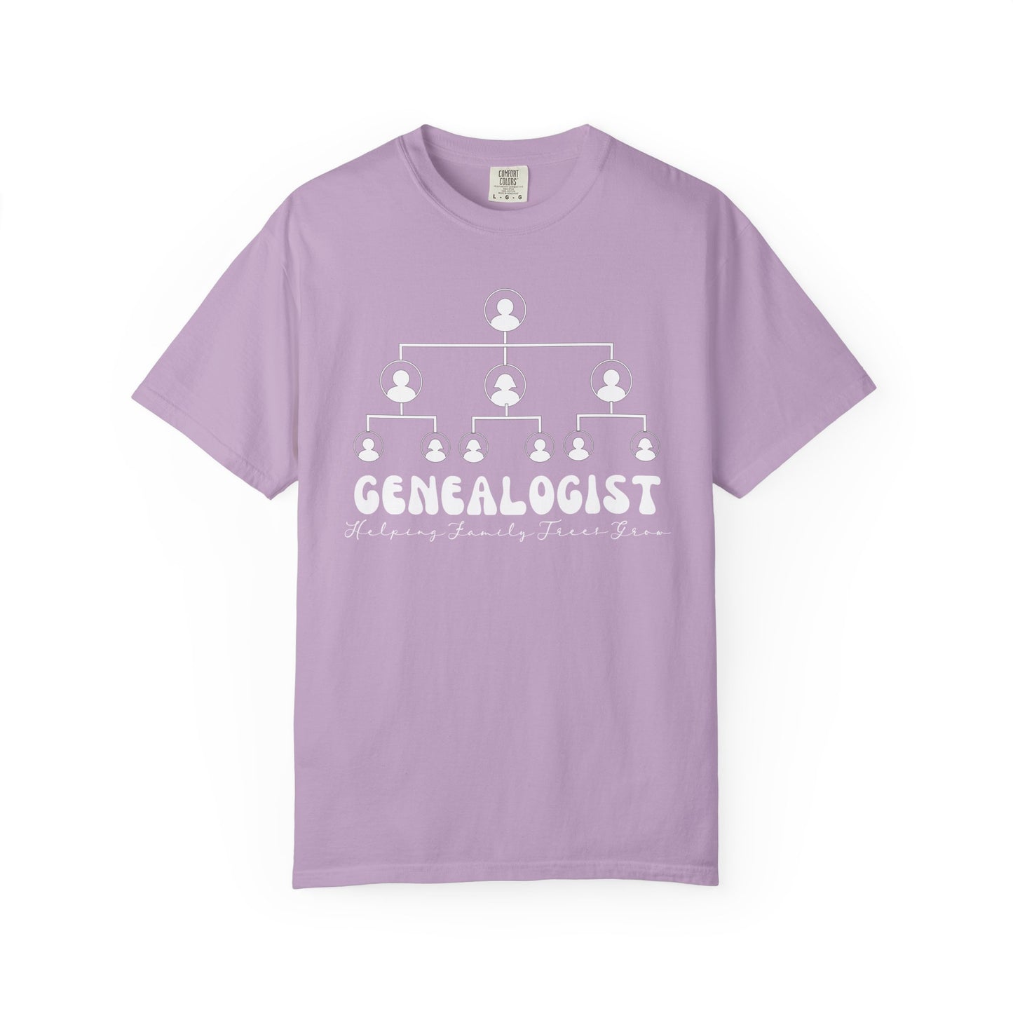 Genealogist Helping Family Trees Grow T-Shirt