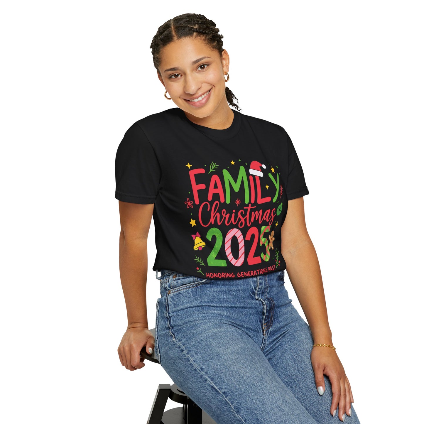 Family Christmas Honoring Generations Past T-Shirt