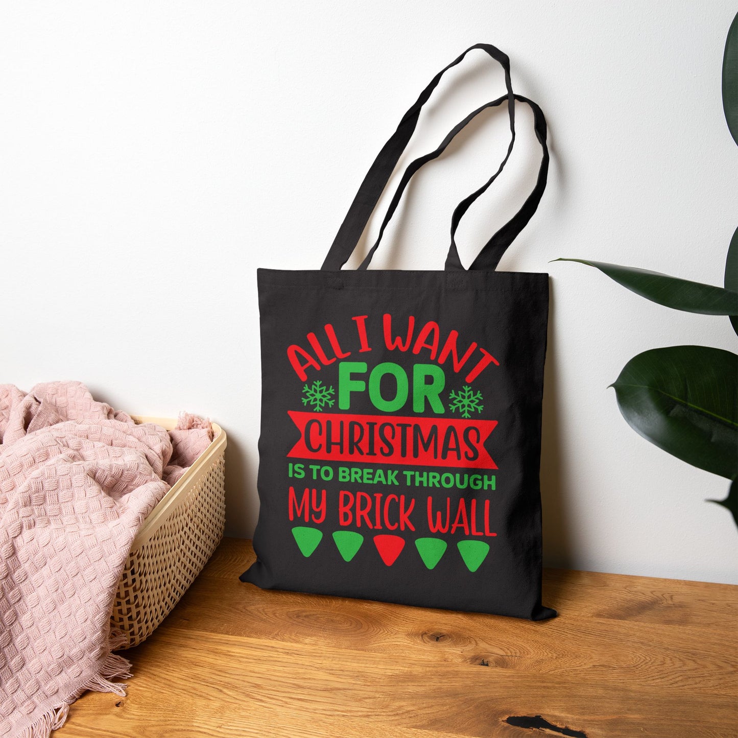 All I want for Christmas Tote Bag