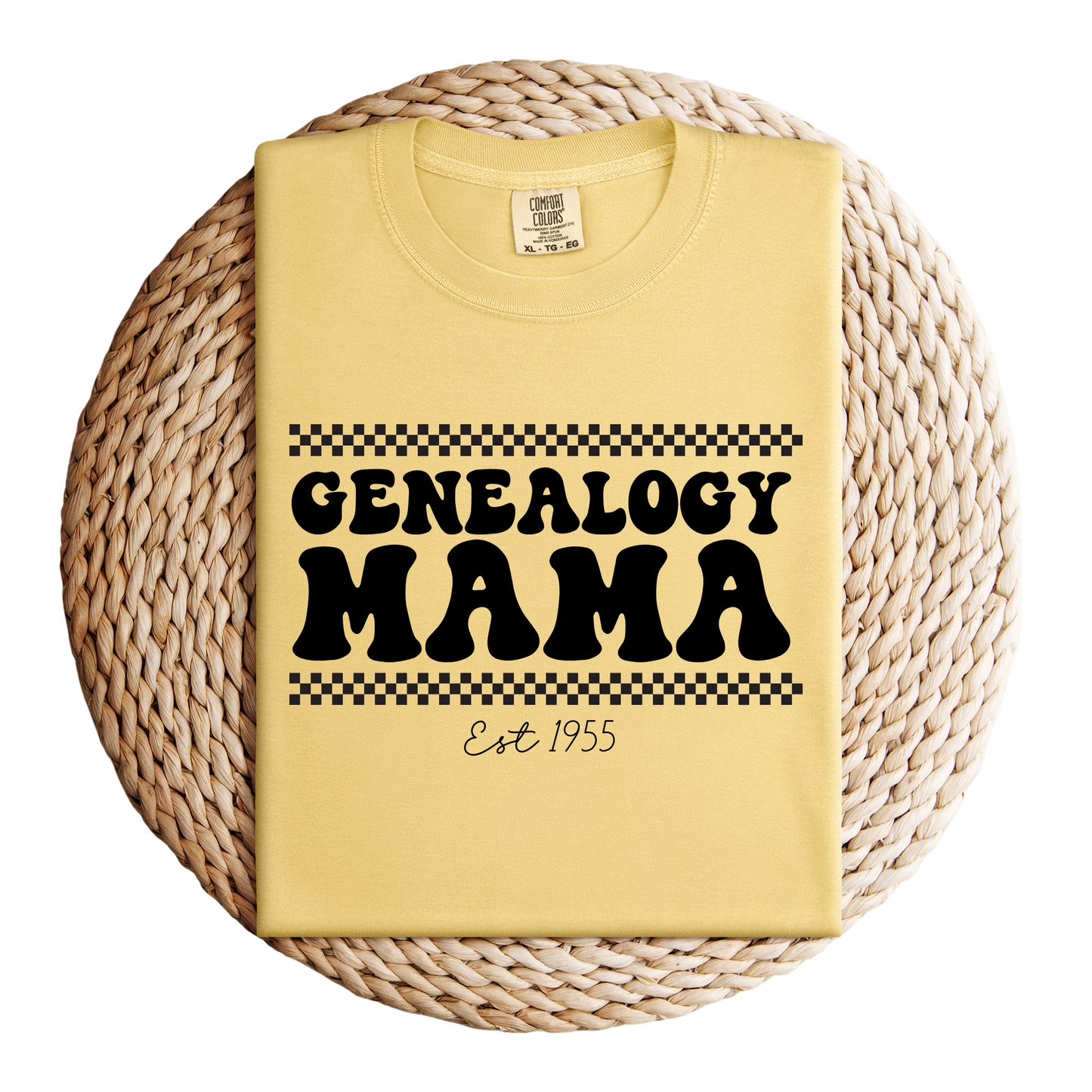 Custom GENEALOGY Mama Shirt Family Tree Gift