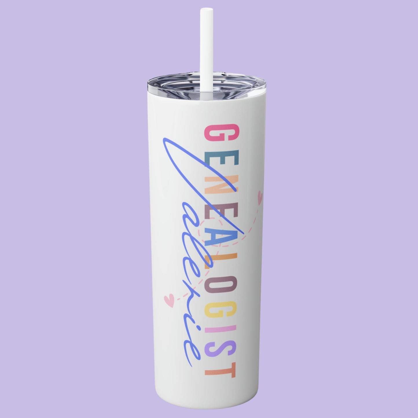 Personalized Genealogy Tumbler Gift for Family Historian