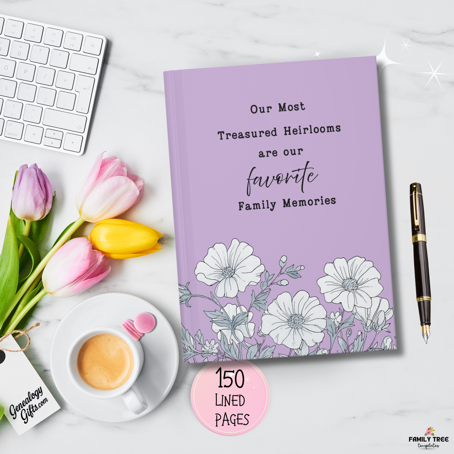 Favorite Family Memories Hardcover Journal