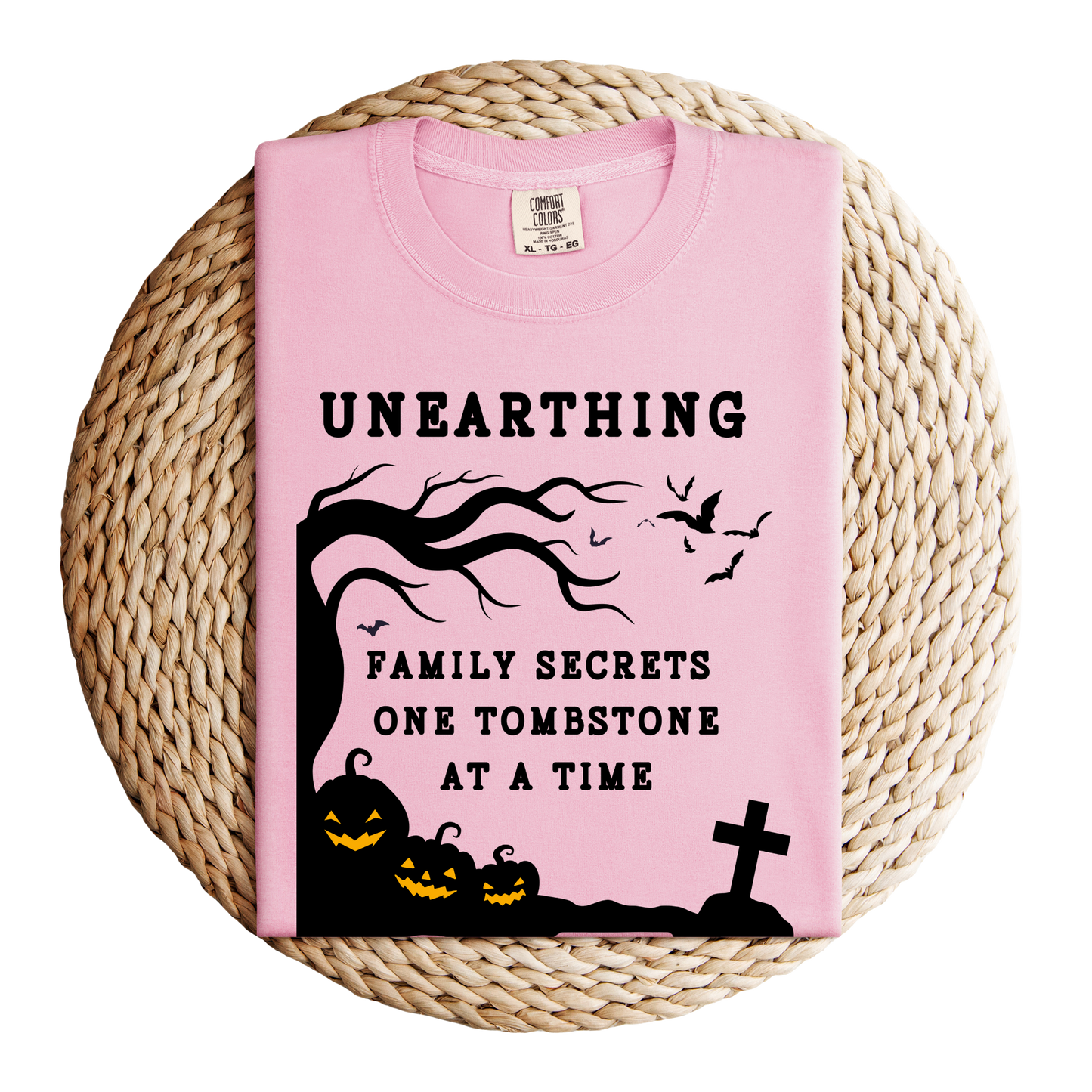 Unearthing Family Secrets One Tombstone at a Time T-Shirt